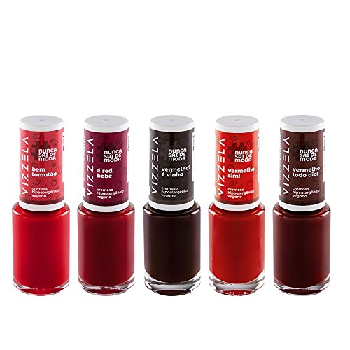 Esmalte Brilhante Vizzela Nunca Sai De Moda Coleção Completa