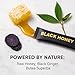 Black Honey Sticks, 100% Pure Raw, with Raw Organic Honey, Black Ginger, Butea Superba, Natural Immune Support & Sustainable Energy Boost for Men - 10 Count (1)