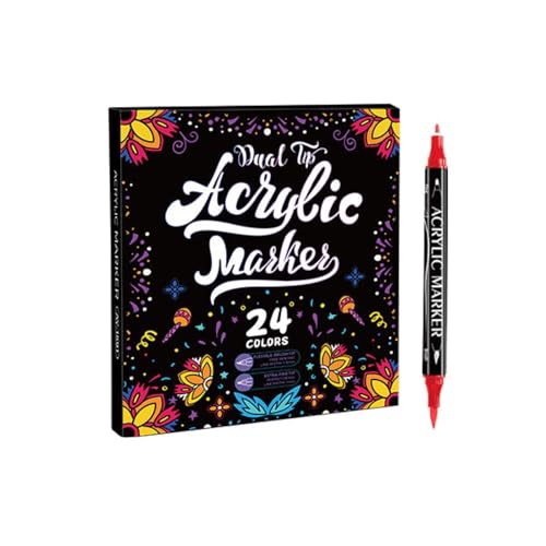 Graffiti - Rotulador doble para acuarela, 24 colores