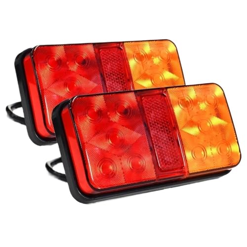 Feux arrière voiture clignotant arrière LED 12V et feu de recul camion