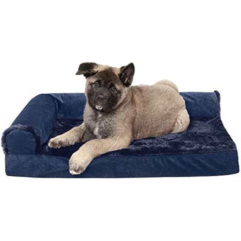 Furhaven Hundebett aus Memory-Schaumstoff Cover