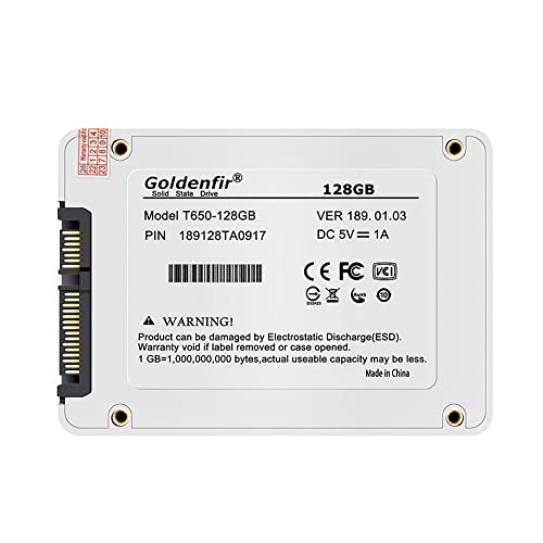SSD 120gb Goldenfir T650 Sata III 6Gb/s Nand 2.5