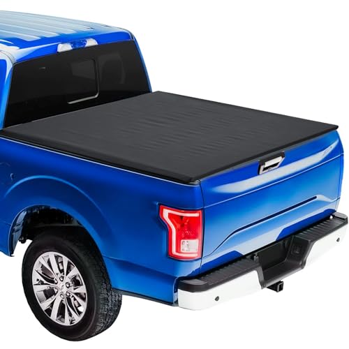 Truck Bed Tonneau Cover for Ranger 5ft, Soft Roll Up Truck Bed Tonneau Cover for Ranger 5ft 2024-2025