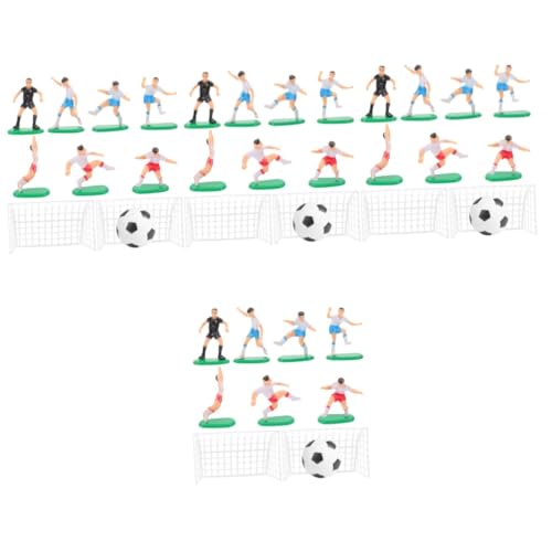 Décorations de gâteau football miniatures et ballons pour fête