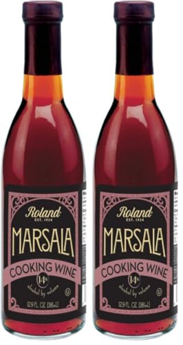 Roland Foods Marsala Cooking Wine, Sourced in the USA, 12.9 Fl Oz Bottle (Pack of 2)