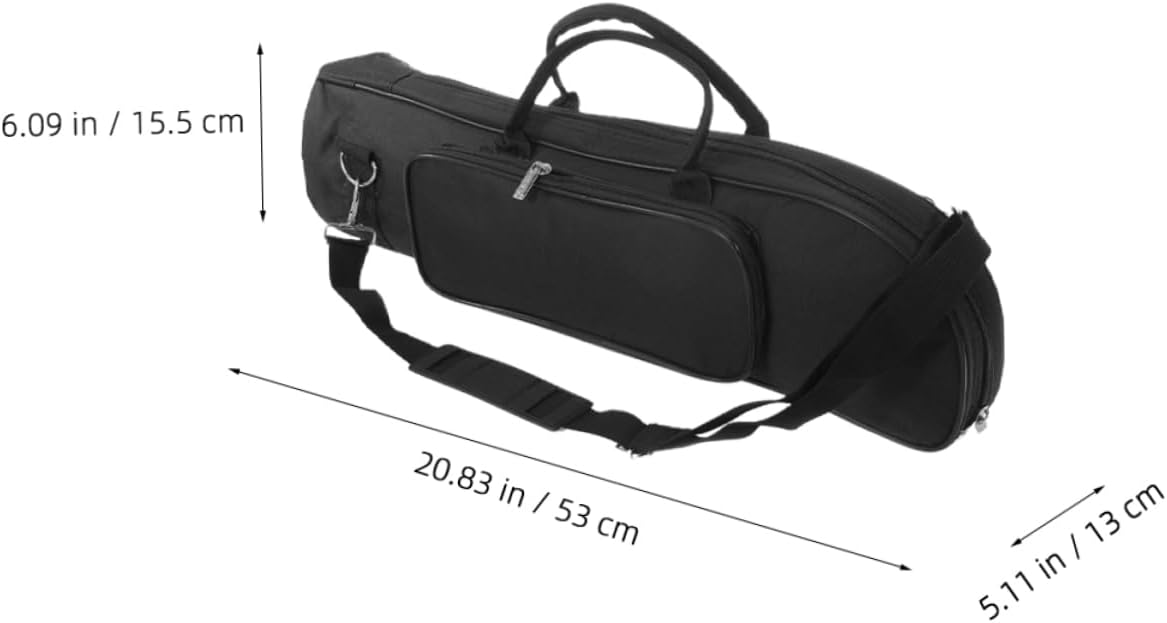 Professional Trumpet Case Straps Oxford Cloth Gig Bag for Musicians Weatherproof Instrument Storage