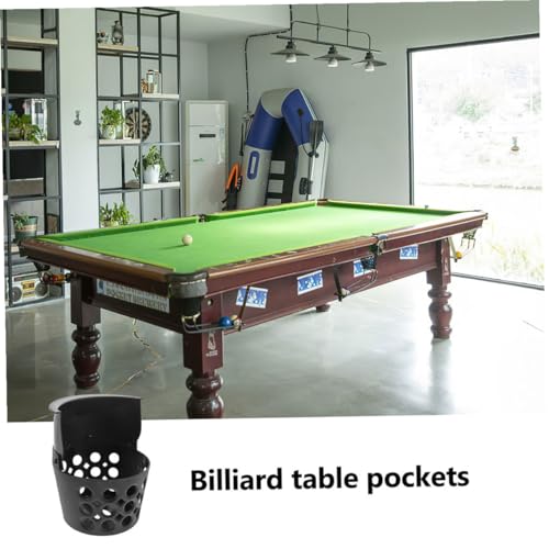 Bolsillos de billar abatibles de plástico para mesa con alineación precisa 3