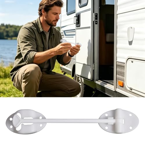 Topes para puerta de caravana con asa en T, juego de 5 piezas de repuesto para remolques 4