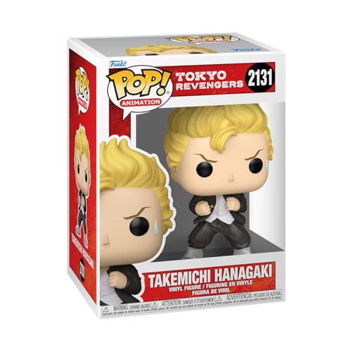 Funko Pop! Animation: Tokyo Revengers - Takemichi Hanagaki - 1/6 Odds for Rare Chase Variant - Collectable Vinyl Figure - Gift Idea - Official Merchan
