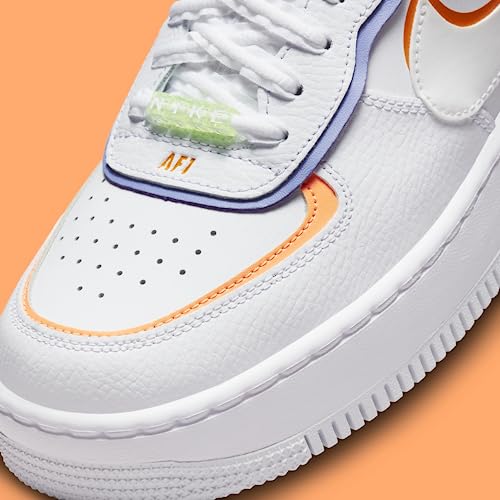 Nike Damen-Sneaker, Af1 - W/Pfirsich-Limette (Dx3718-100), 36.5 EU