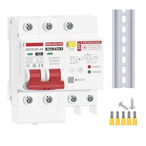 Disjoncteur RCBO 30mA protégez votre réseau électrique maison