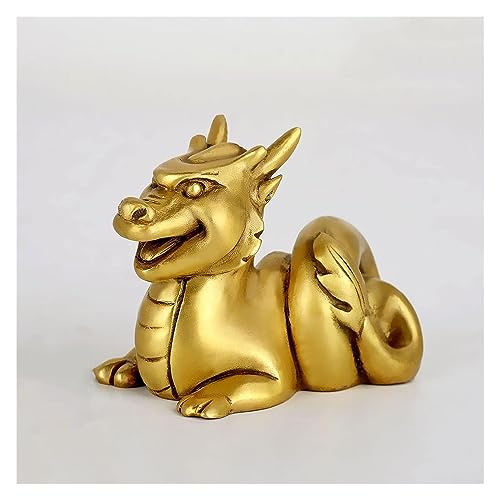 Figurines crafts statue dragon laiton pour rompre la déco fade