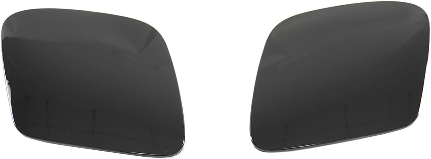 A Pair Front Headlight Covers Compatible For Chevrolet Corvette C5 1997-2004 Glossy Black Matte Black ABS Plastic Body Kit Car Accessories(Glossy Black)