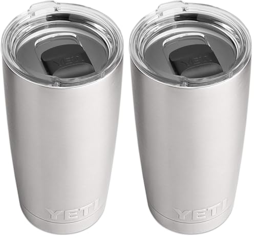 Image of YETI Rambler 20 oz Stainless Steel Vacuum Insulated Tumbler w /MagSlider Lid