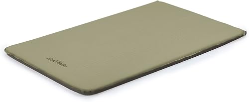 Naturehike Alfombrilla autoinflable silenciosa almohadilla de dormir de espuma de 24 pulgadas de grosor suave cómoda ligera ideal para campamento