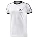 Produktbild Adidas - T-Shirts mit Rundhalsauschnitt - Herren - Weisses Baumwoll T-Shirt Sport Originals für herren - M