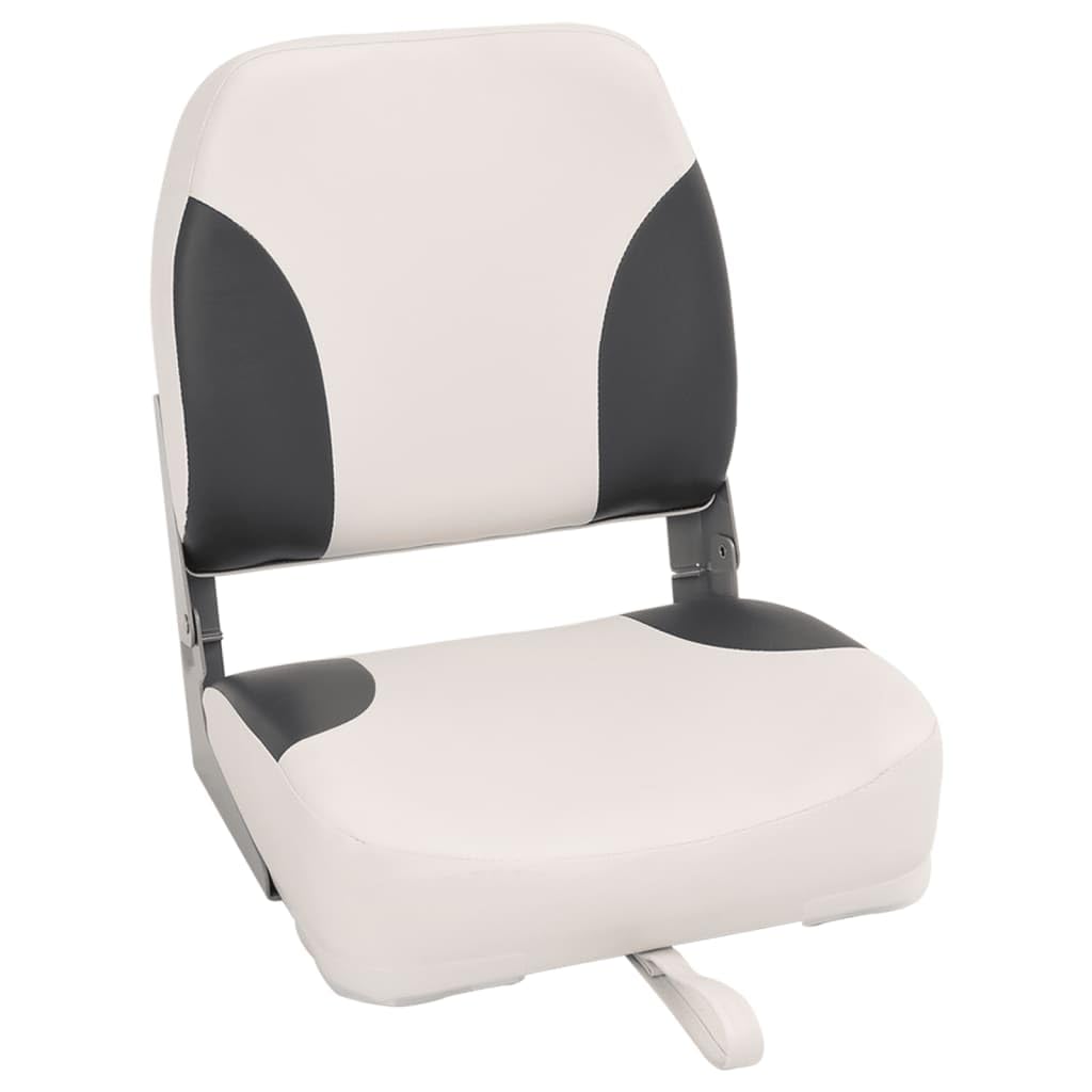 vidaXL Sièges de Bateau Pliables Lot de 2 à Dossier Haut 41x36x48 cm, Chaise de Bateau, siège de Bateau Pliable, siège de Bateau Pliant
