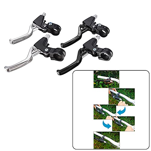 Set Completo Freni A V Per Bici – Leve E Pastiglie In Lega Di Alluminio – Compatibile MTB, Strada, BMX