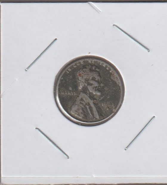1943 S Lincoln Wheat Penny