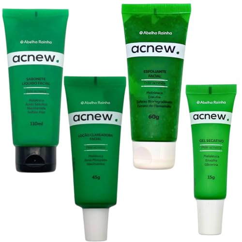 Kit Skin Care Cuidado Facial Acnew - Abelha Rainha