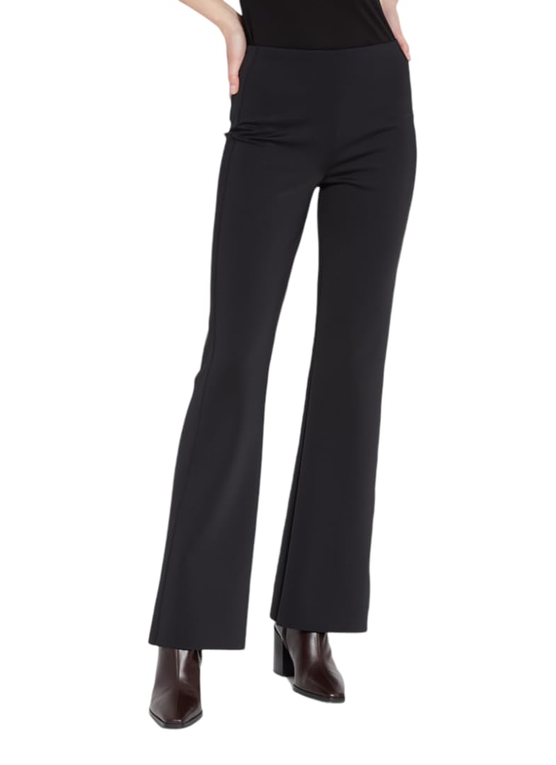 Lyss Spencer High Waisted Pants Trousers Pants for Women and Fit and Flare Neoprene Pants with 4-Way Stretch