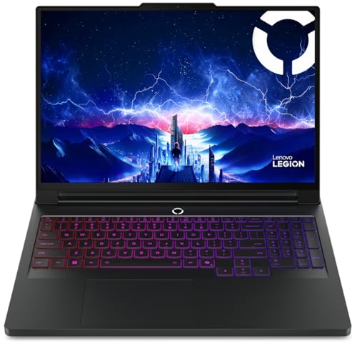 Image of Lenovo Legion Pro 7i Gen 10 Gaming Laptop 2026, 16 inch WQXGA OLED (2560 x 1600) 240Hz, 24-Core Intel Ultra 9 275HX, 32GB CSODIMM DDR5 RAM, 1TB PCIe Gen 5, NVIDIA RTX 5080 16GB GDDR7, Windows 11 Home