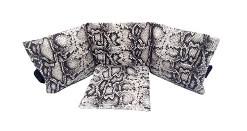 Comparison: Best Microwave Time For Hot Pocket 6 Heating Pad with Removable Pockets. Washable Cover. Microwave Heat Therapy for Back, Neck, Shoulders, Cramps. Pain and Stress Relief. Reusable Heated Wrap Corn Filled. (Jungle)