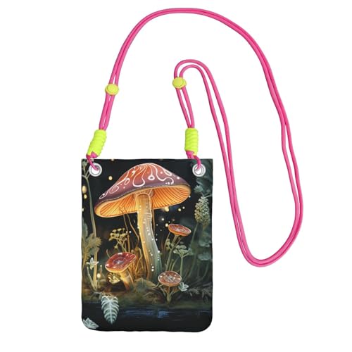 Sac à main pour téléphone portable fuchsia idéal pour le voyage