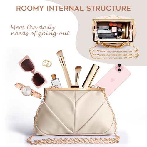 Clutch Purses for Women, PU Leather Evening Bag, Evening Handbags for Party, Prom, Wedding - Image 5