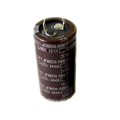 820 uF X 200V Aluminum Electrolytic Capacitor 25mm High x 30mm Diameter
