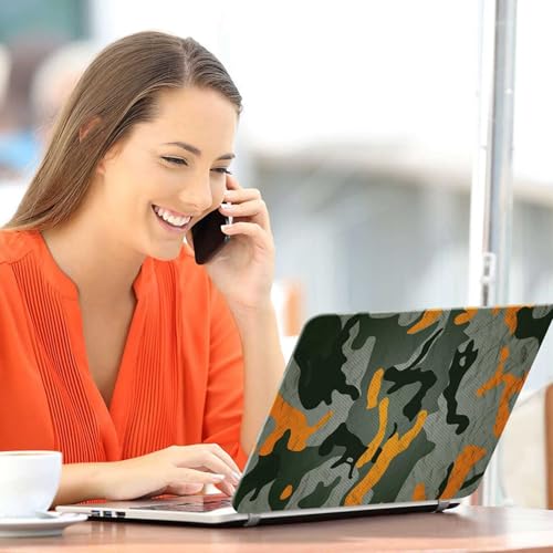 Image of Galaxsia Indian Army Full Body Vinyl Laptop Skin /Sticker /Cover Upto 15.6 Inches Laptops Laminated-Removable-HD Quality Compatible for Hp-Dell-Sony-Lenovo-Asus etc.(15x10 Inches)