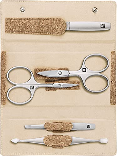 ZWILLING Maniküre Nagel-Set 5-teilig, Premium, Pediküre Pflege für Hände und Füße in Reisegröße aus Kork