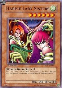 Amazon.com: Yu-Gi-Oh! - Harpie Lady Sisters (SD8-EN007) - Structure Deck 8:  Lord of The Storm - 1st Edition