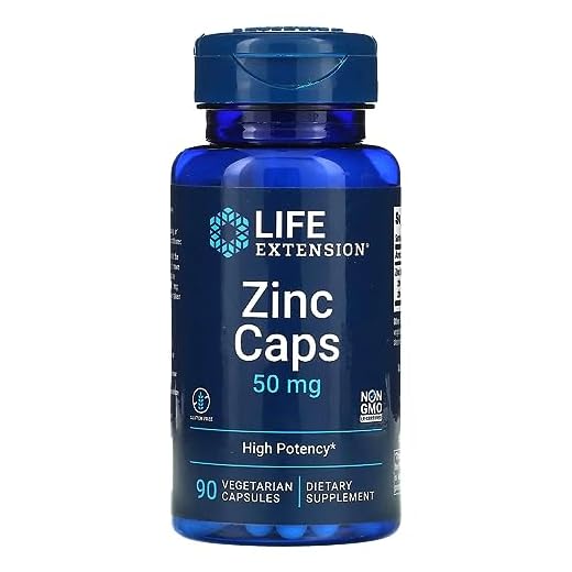 Life Extension Zinc Caps, zinc 50 mg, zinc citrate, Support the body's immune defenses, ultra-absorbable, vegetarian, non-GMO, gluten-free, 90 vegetarian capsules, 90 Count (Pack of 1)