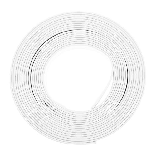 Tubo termorretráctil 2:1 uxcell blanco de 13 mm para proteger conexiones