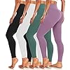 4 Pack Leggings for Women Butt Lift...