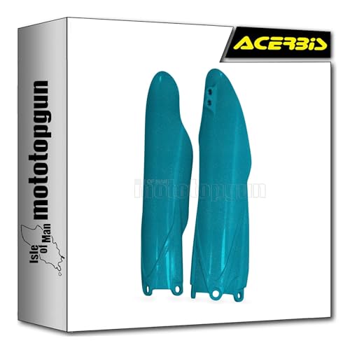 Couvercle fourche Acerbis 0013758.132 vert métal moto Yamaha YZ 250 FX 2022
