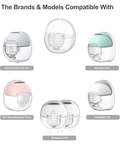 Piezas para extractor de leche portátil compatible MomMed miniatura 2