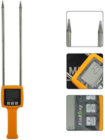 Professional Grain Moisture Meter Corn Beans Rice Tester Dx-101g Humidity:5-35% Portable