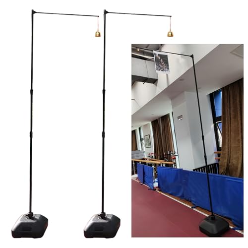 Poteau de test de saut vertical avec cloche sonore pour mesurer la hauteur de détente