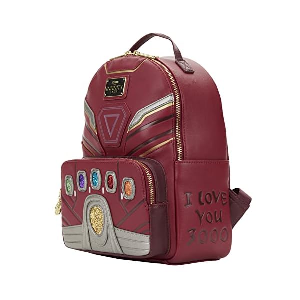 Loungefly Marvel Avengers Iron Gauntlet Infinity Saga Hero Mini Backpack – Bild 3