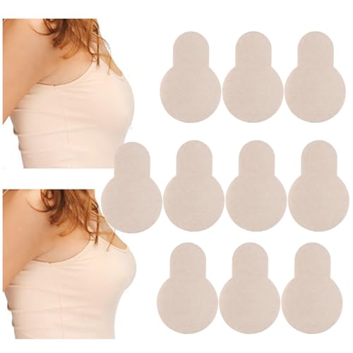 Genérico Cubrepezones | Invisible Fino 5 Pares,Protector de Pezones para Correr para Damas,para Yoga Playa Piscina Fiesta Vestido de Noche Desplazamiento Gimnasio