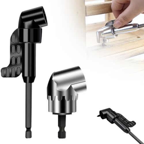 La Mejor Lista de Esquinas rectas disponible en línea. 41 1 juego de adaptador de taladro de ángulo recto de 105 grados, cubo de tornillo de herramienta de esquina con punta de destornillador multifunción, accesorio de taladro de...