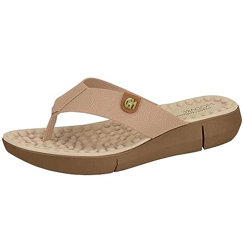 Tamanco Feminino Modare Anabela Conforto Nude 37