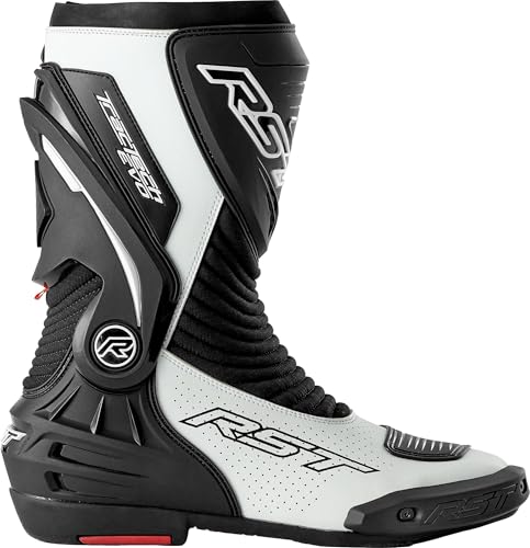 Bottes de moto RST Tractech Evo D3O perforées noir 45 piste