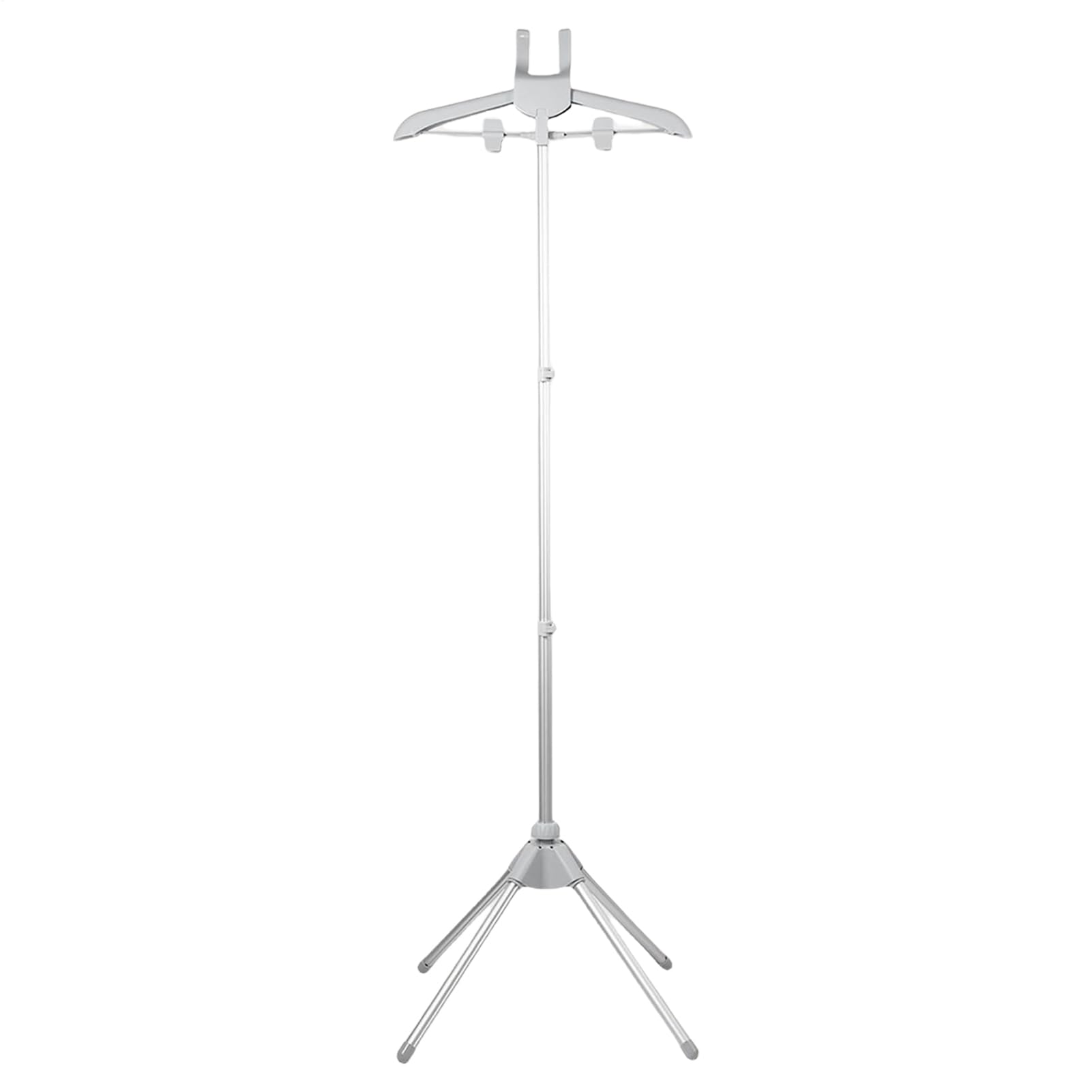 Support pour Fer à Repasser, Support trépied Portable et Robuste, antidérapant + stabilisateur Anti-Inclinaison, Aluminium chromé résistant à la Rouille, pour Magasin de vêtements, Chambre à