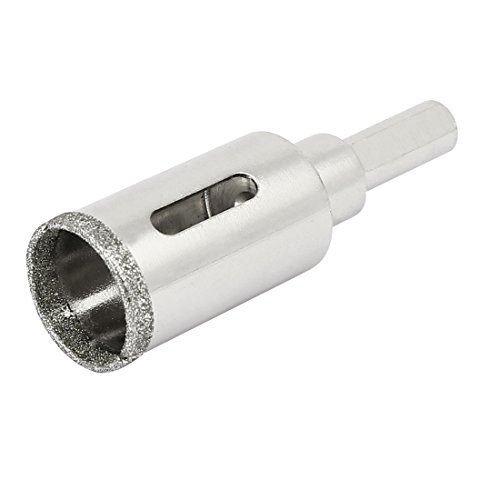Broca para vidrio con recubrimiento de diamante 20 mm