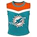 Outerstuff Girls Youth Aqua Miami Dolphins Spirit Two-Piece Cheerleader Set