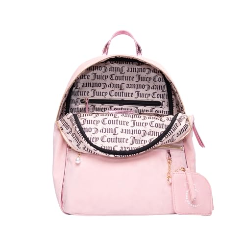 Image of Juicy Couture Women's String of Pearls Backpack, Pink Diamond /Pink, One Size