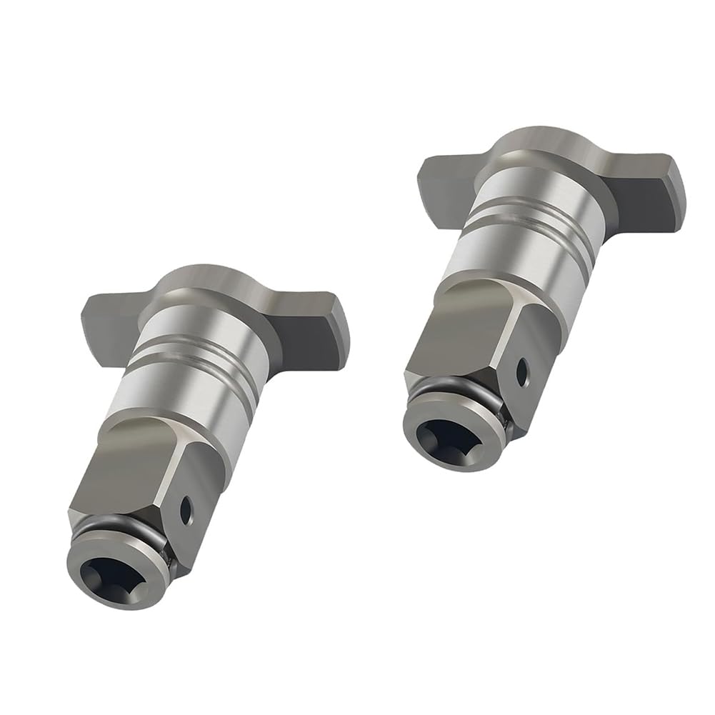 Ijsdnvjndx As Shown Conversion-Head For Electric Screwdriver, 2Pcs Electric Wrench Conversion Head, Anvil Wrench Pin Converter Shaft Adapter